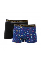 BODY GLOVE PRINTED BOXER 2pACK