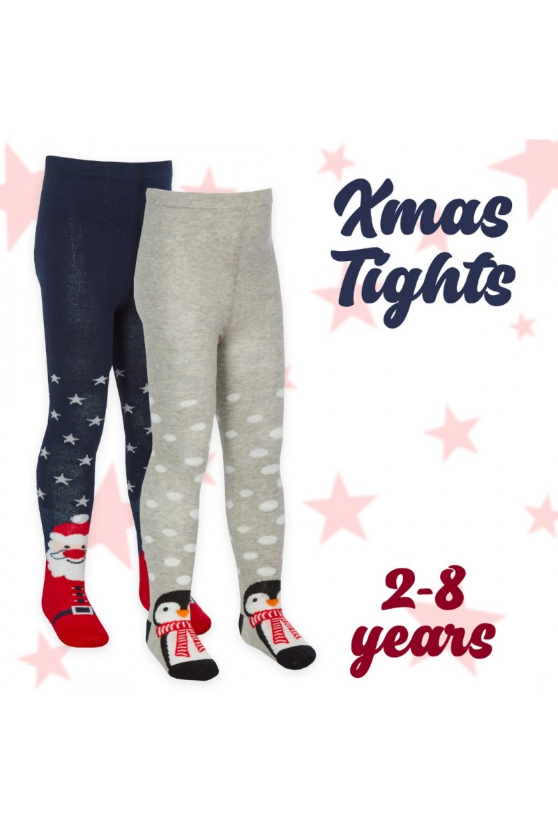 kid's festive tights