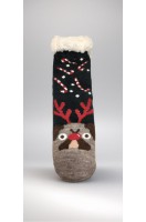 kid's festive slippers socks