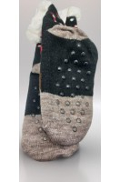 kid's festive slippers socks