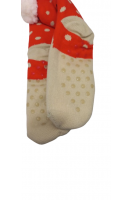 kid's festive slippers socks