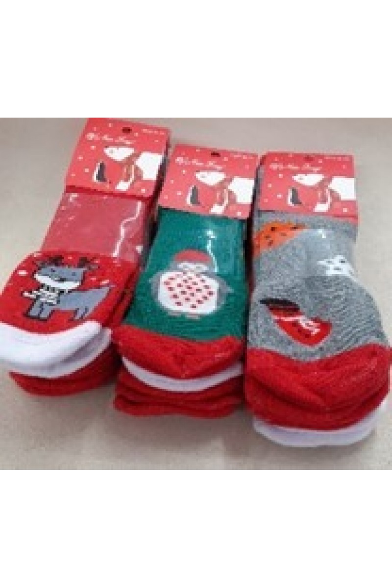 baby's christmas socks