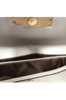 Clutch Τσάντα Φάκελος σε Σαμπανί Μεταλλική Απόχρωση