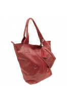 woman bag red