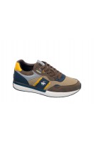 Ανδρικά sneakers Beverly Hills Polo Club BROWN-ΚΑΦΕ  S00HM6852