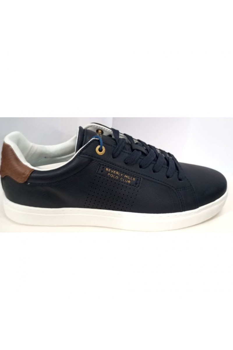 Ανδρικό Παπούτσι sneakers challenger LTX Beverly Hills Polo Club DEEP ( ΜΠΛΕ) BHM5100-1108