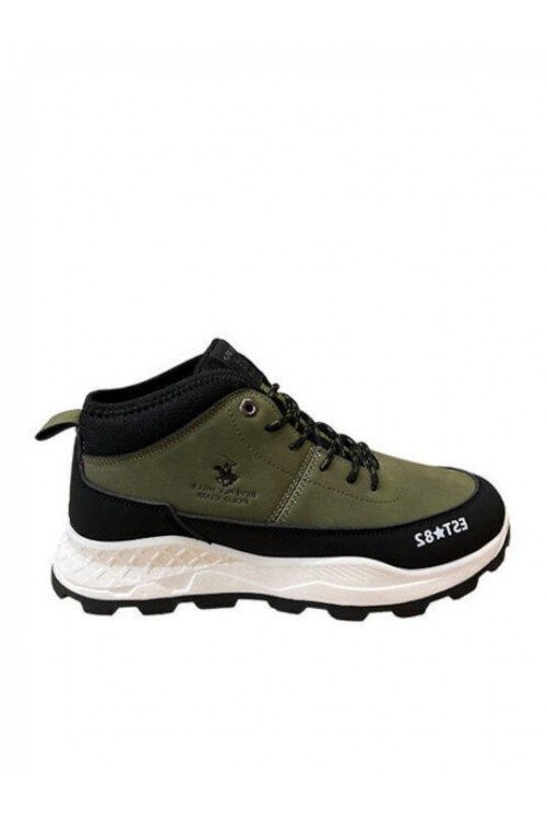 Ανδρικά Μποτάκια Beverly Hills Polo Club Χακί GREEN  S00HM6857 