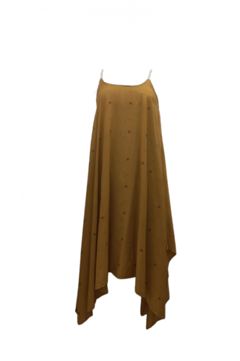 Γυναικείο φόρεμα κροκό χρώμα True Love ασύμμετρο