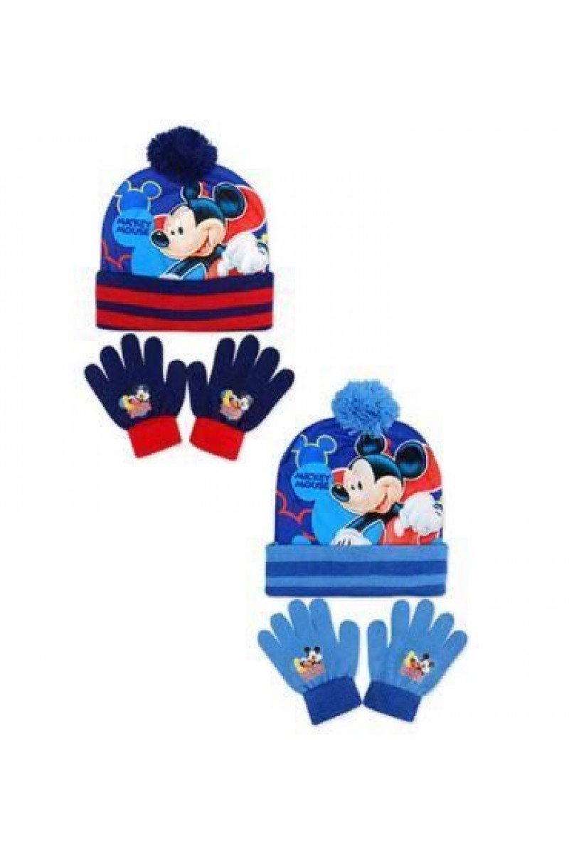 kid's hat and gloves set