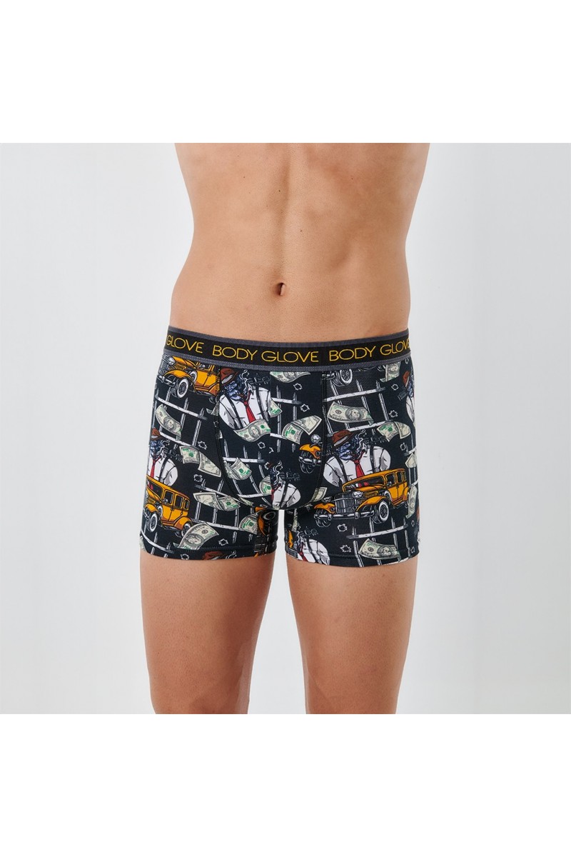 BODY GLOVE PRINTED BOXER 2pACK