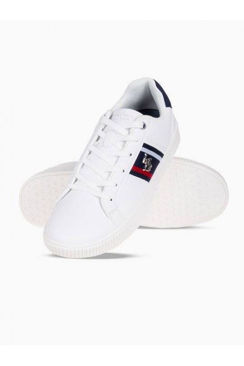 Ανδρικά sneakers Beverly Hills Polo Club ΛΕΥΚΟ WHITE  S00HM6842