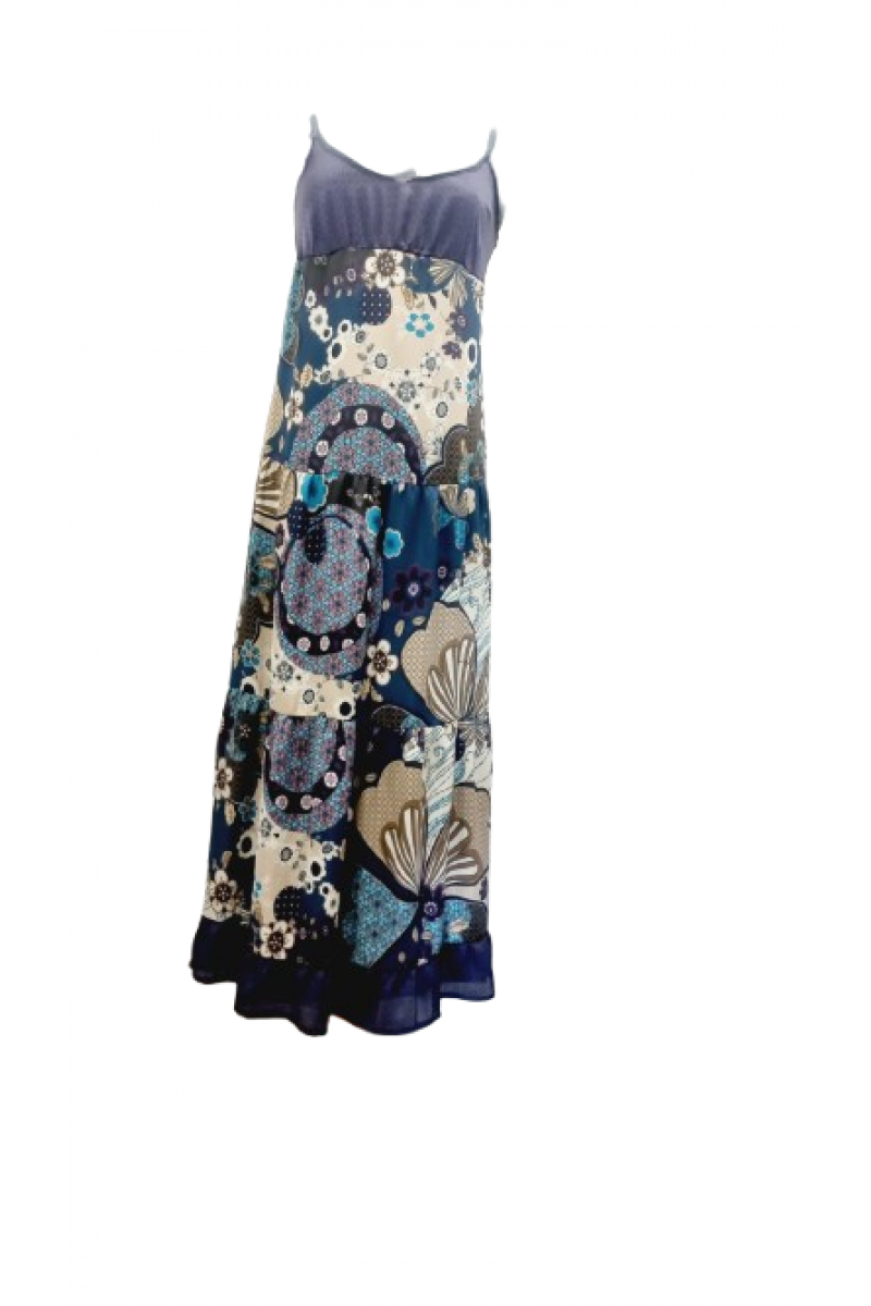 Γυναικείο Φόρεμα Μακρί Μοβ